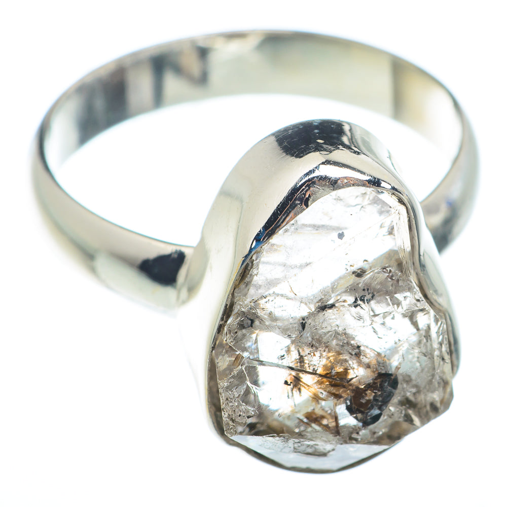 Herkimer Diamond Rings handcrafted by Anasilvercos - RING73808