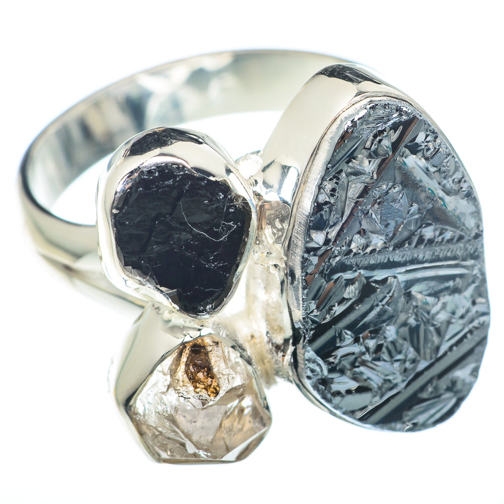 Shungite Rings handcrafted by Anasilvercos - RING73813