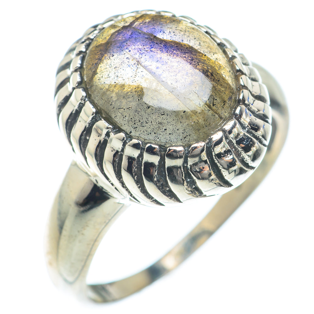 Labradorite Rings handcrafted by Anasilvercos - RING73819