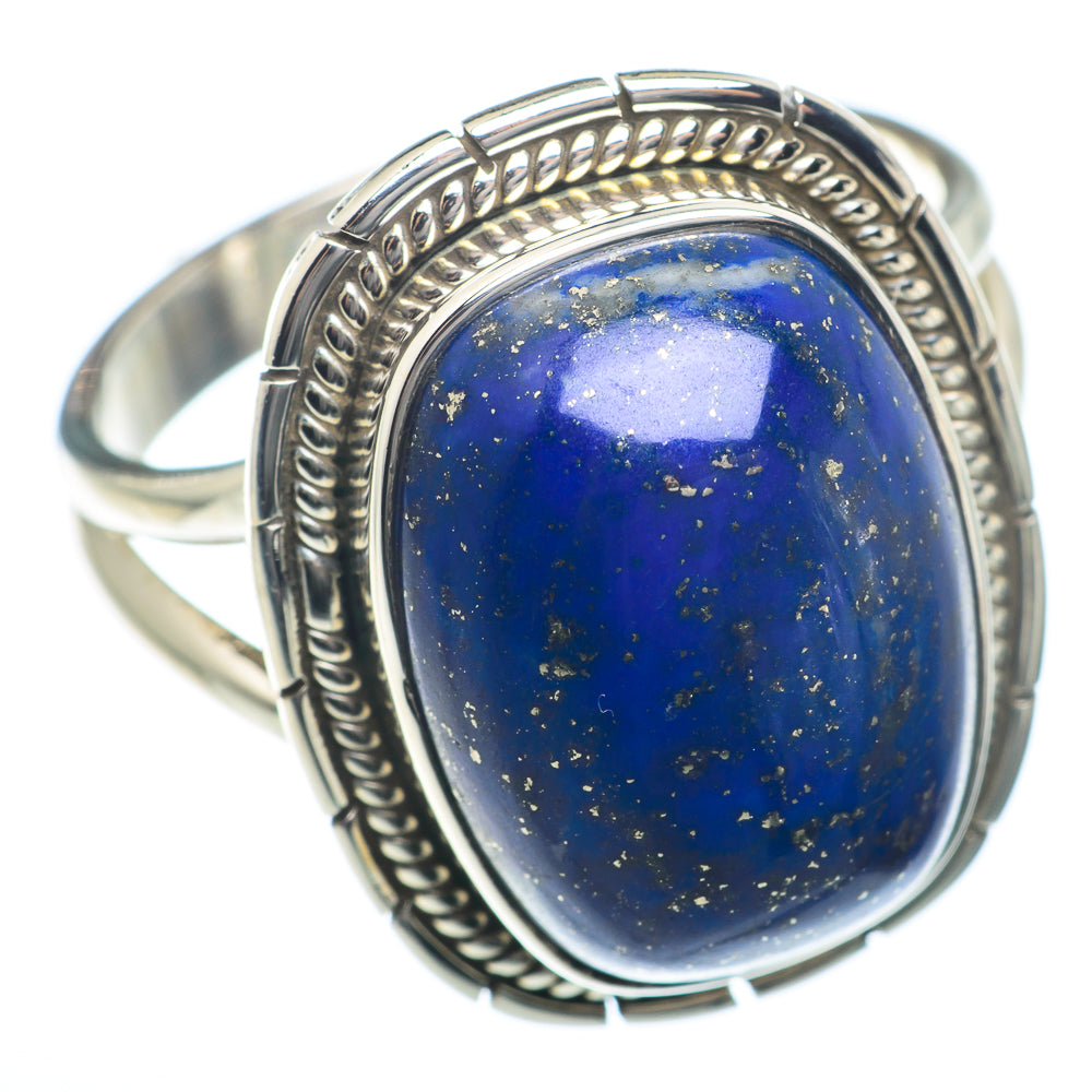 Lapis Lazuli Rings handcrafted by Anasilvercos - RING73821
