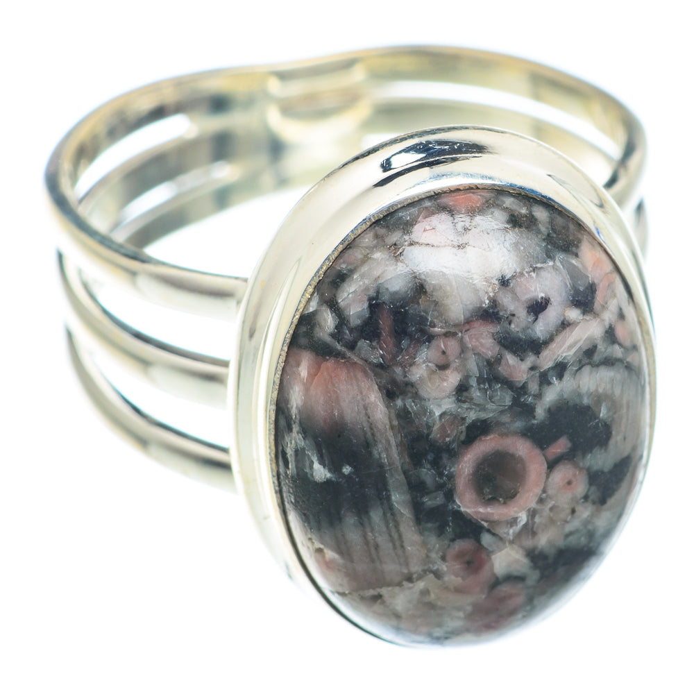 Crinoid Fossil Rings handcrafted by Anasilvercos - RING73834