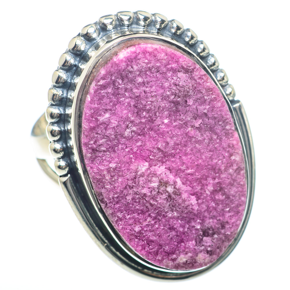 Cobalto Calcite Druzy Rings handcrafted by Anasilvercos - RING73838