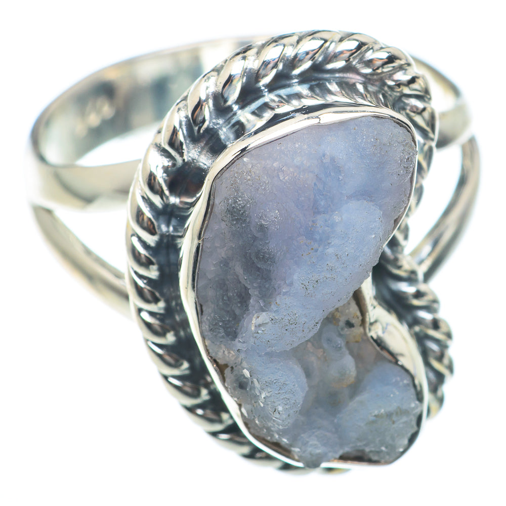 Grape Chalcedony Rings handcrafted by Anasilvercos - RING73843
