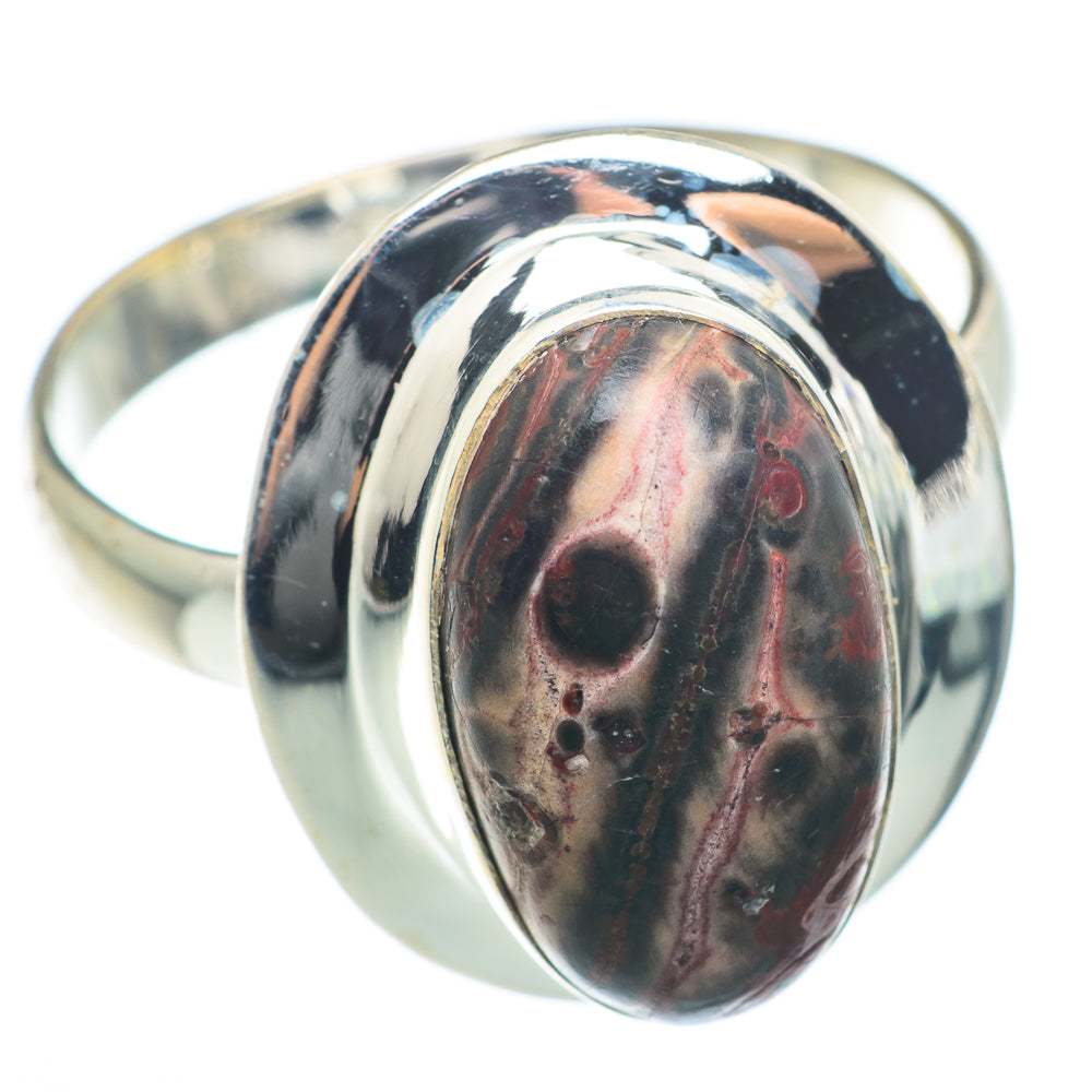 Poppy Jasper Rings handcrafted by Anasilvercos - RING73872