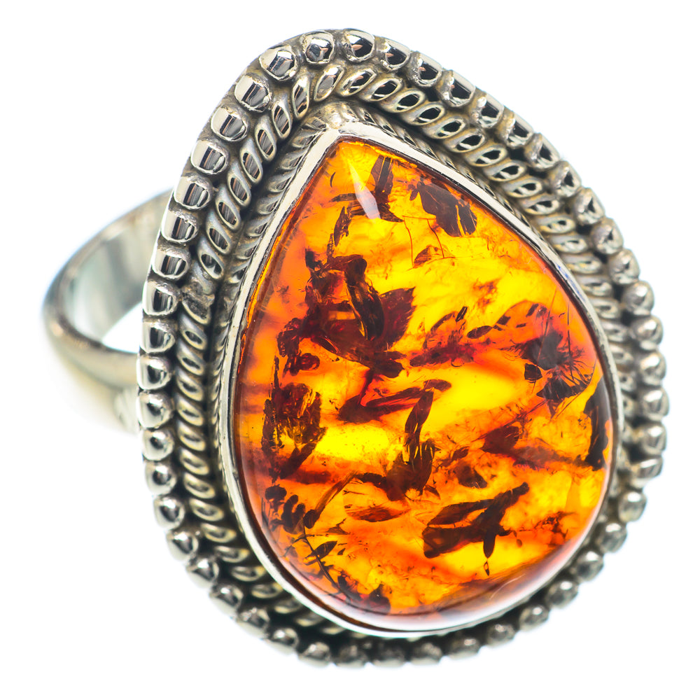 Baltic Amber Rings handcrafted by Anasilvercos - RING73877