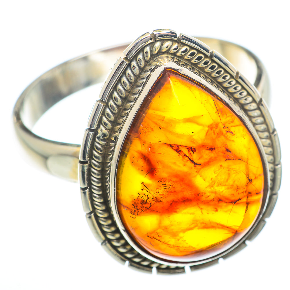 Baltic Amber Rings handcrafted by Anasilvercos - RING73878