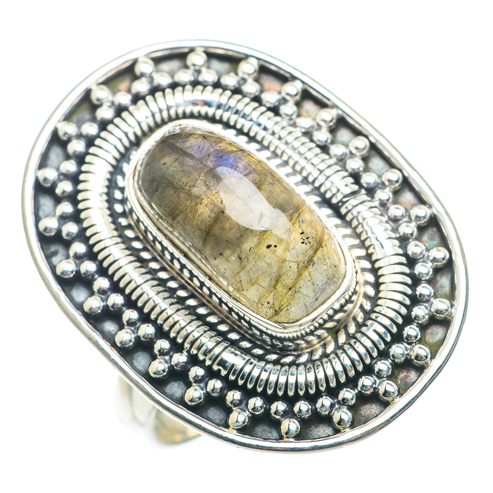 Labradorite Rings handcrafted by Anasilvercos - RING73893 - Photo 2