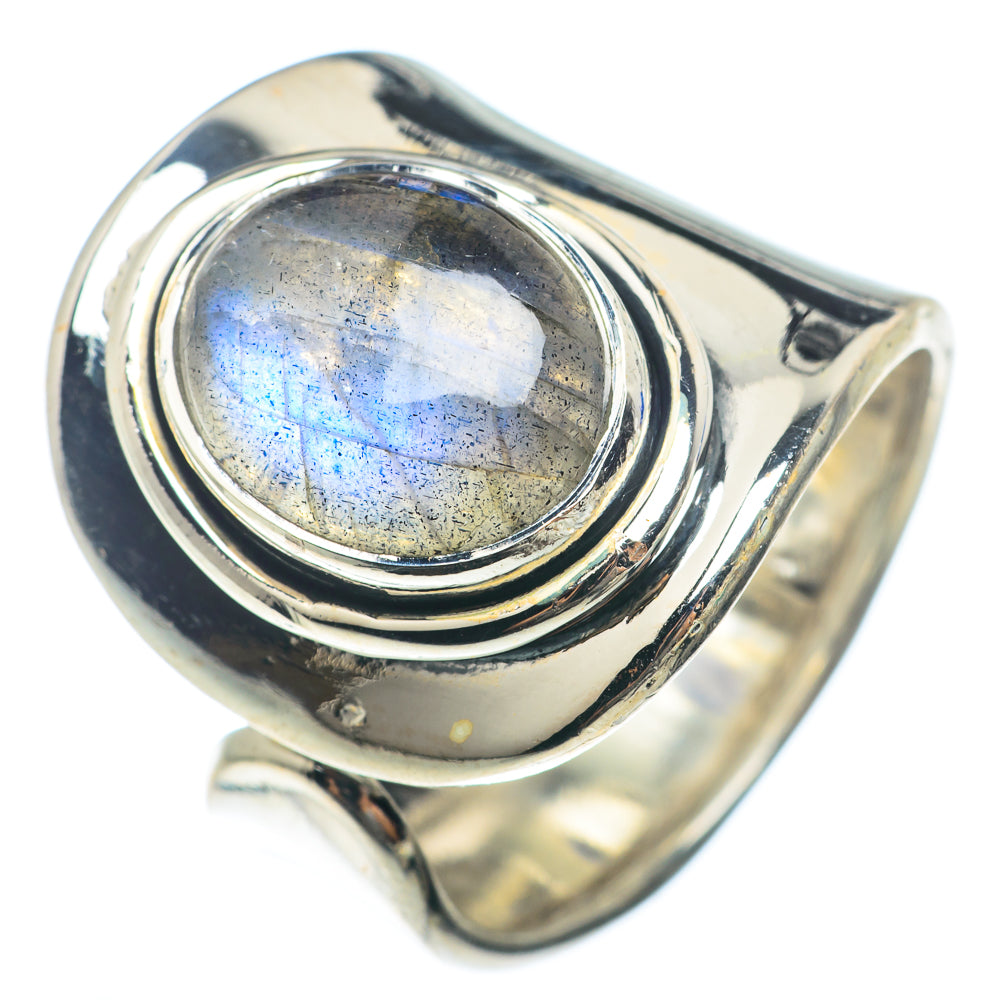 Labradorite Rings handcrafted by Anasilvercos - RING73903