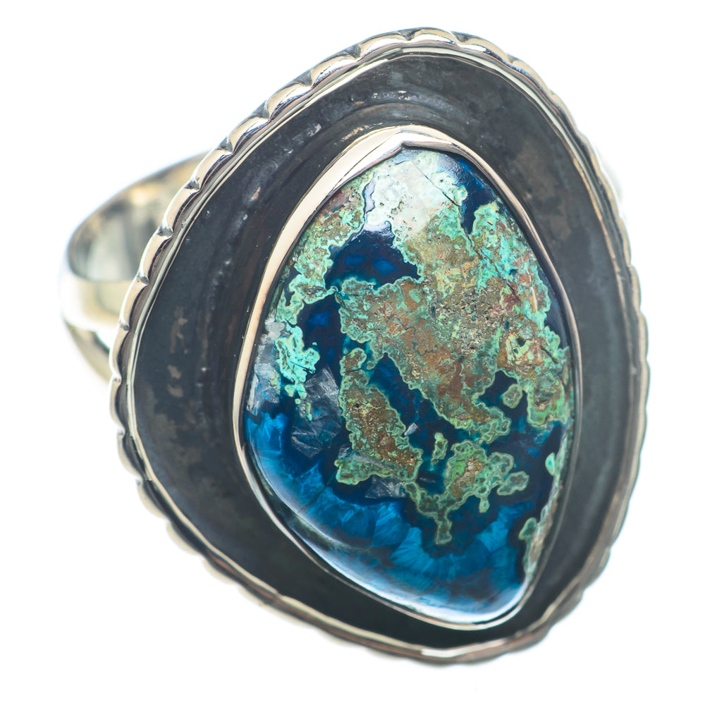 Chrysocolla Rings handcrafted by Anasilvercos - RING73904