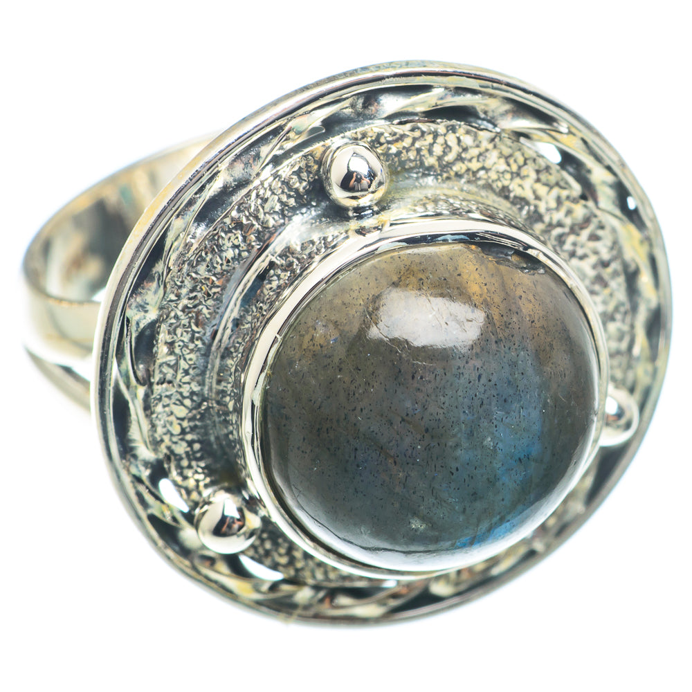 Labradorite Rings handcrafted by Anasilvercos - RING73905 - Photo 2