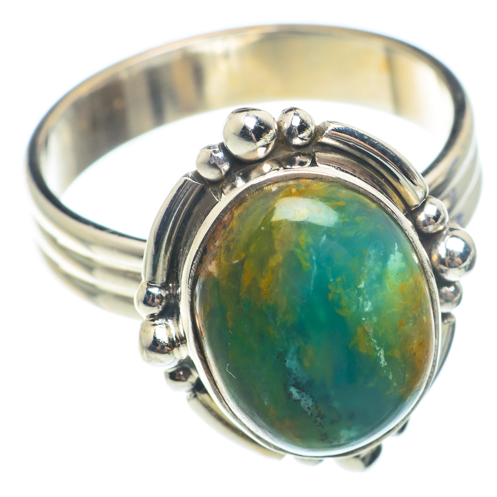 Peruvian Opal Rings handcrafted by Anasilvercos - RING73906