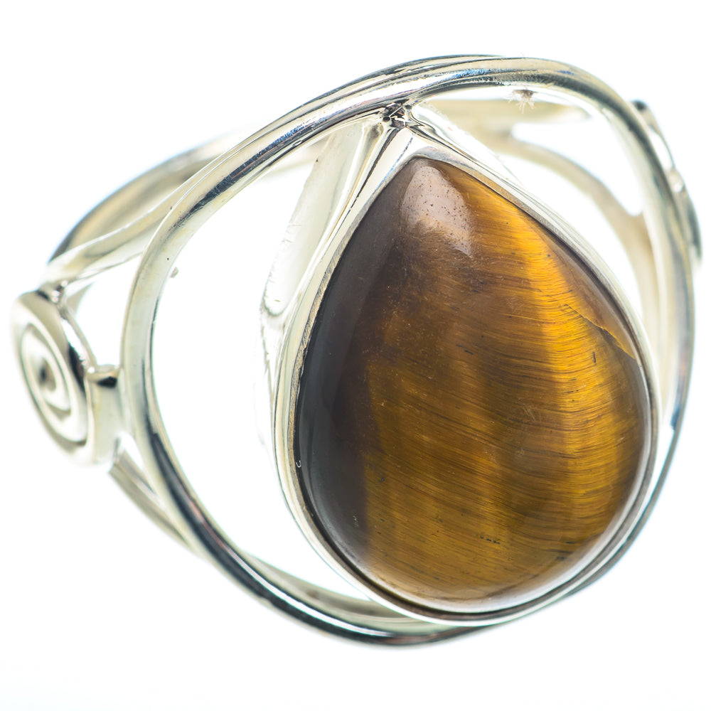Tiger Eye Rings handcrafted by Anasilvercos - RING73917