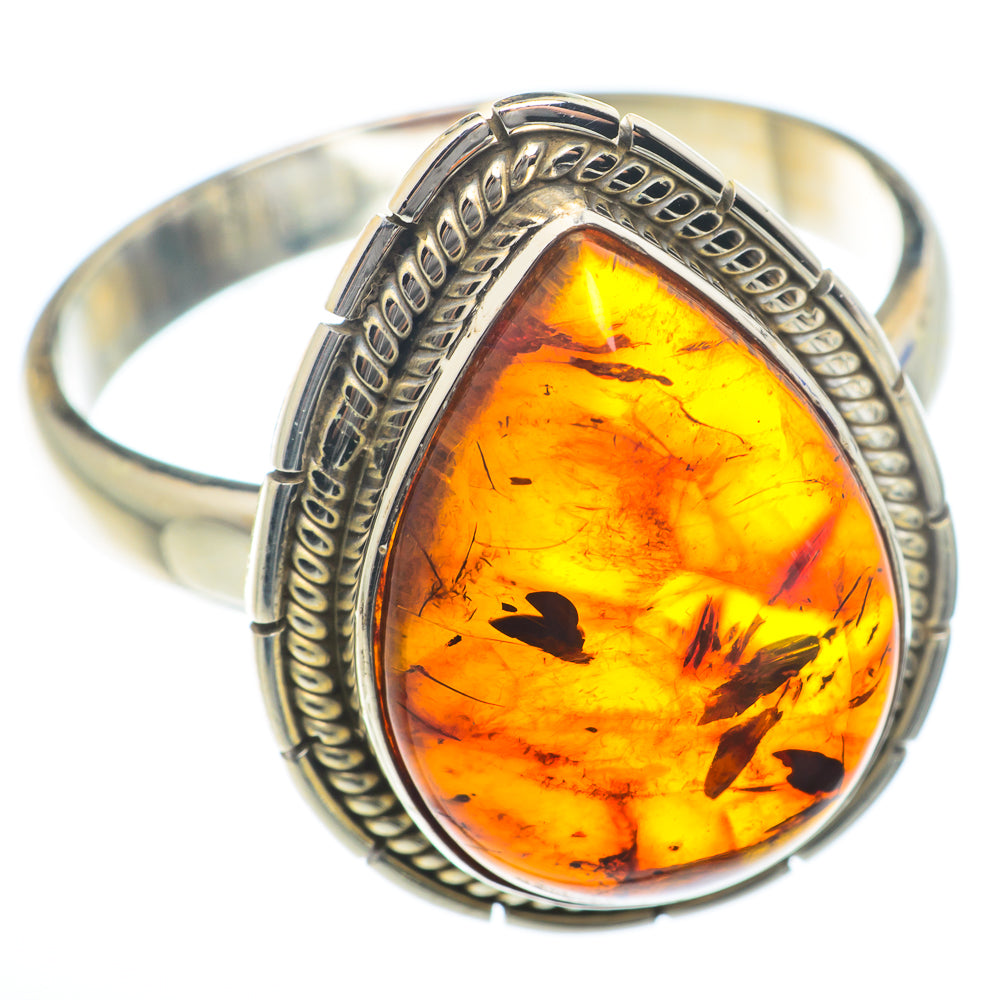 Baltic Amber Rings handcrafted by Anasilvercos - RING73919