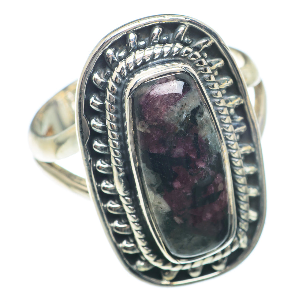 Russian Eudialyte Rings handcrafted by Anasilvercos - RING73923