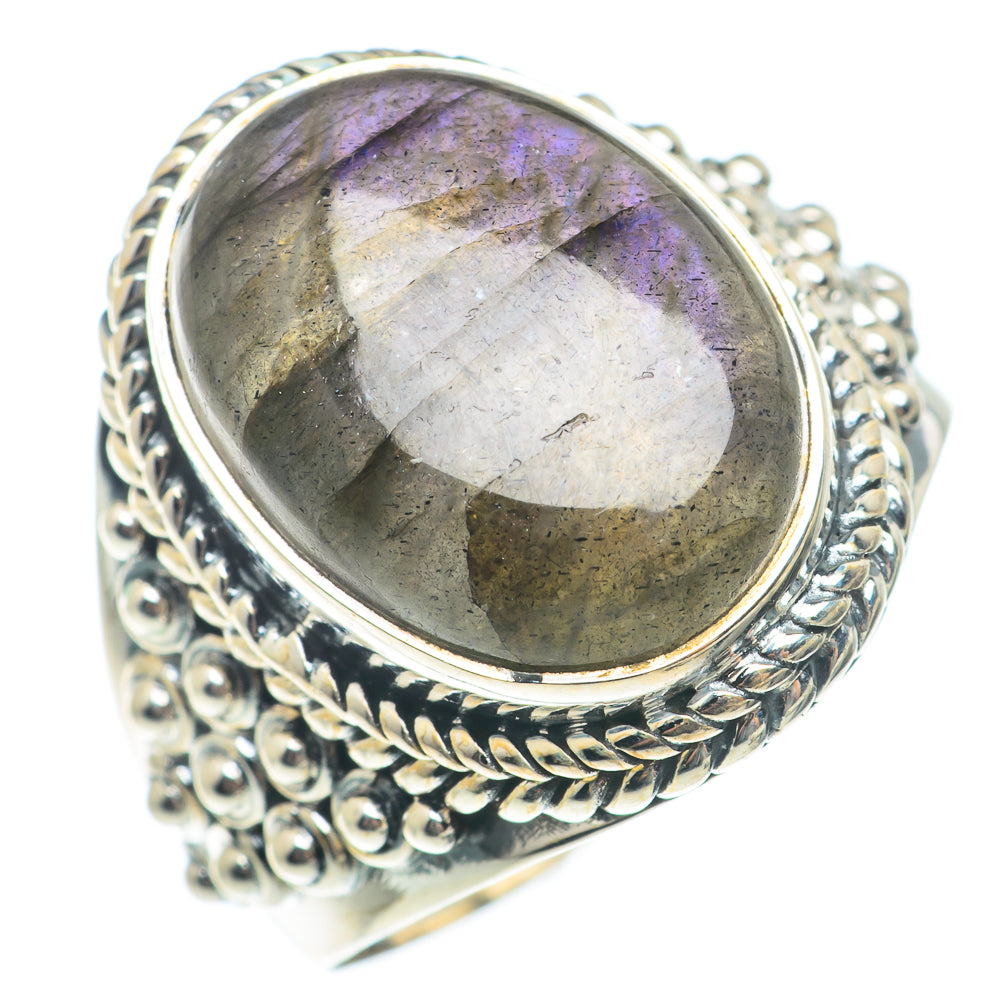 Labradorite Rings handcrafted by Anasilvercos - RING73932