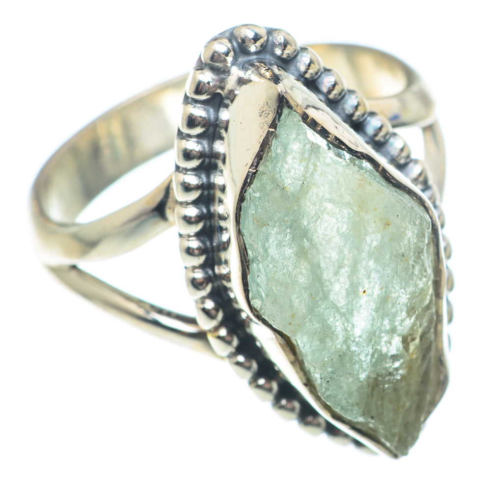 Aquamarine Rings handcrafted by Anasilvercos - RING73948