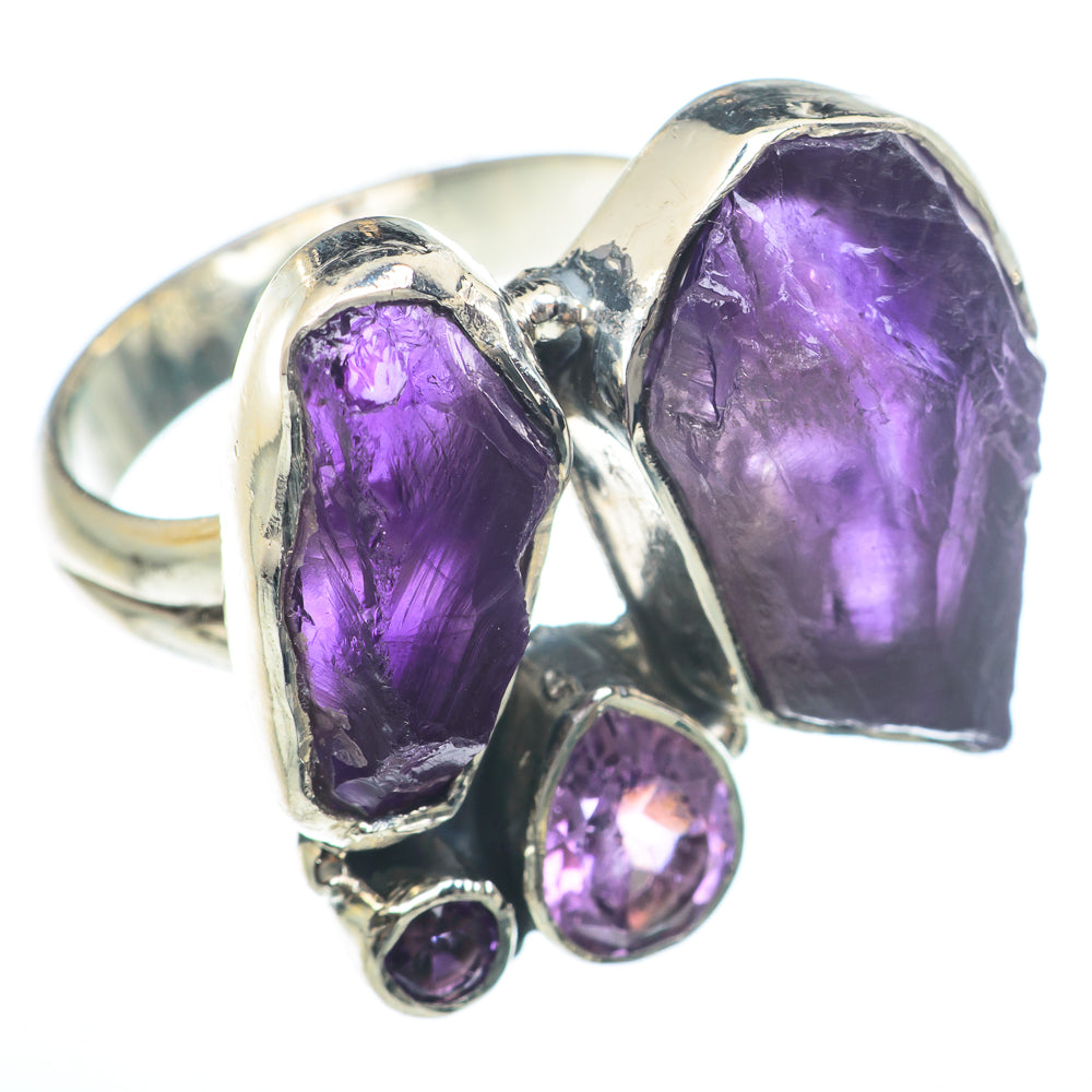 Amethyst Rings handcrafted by Anasilvercos - RING73961