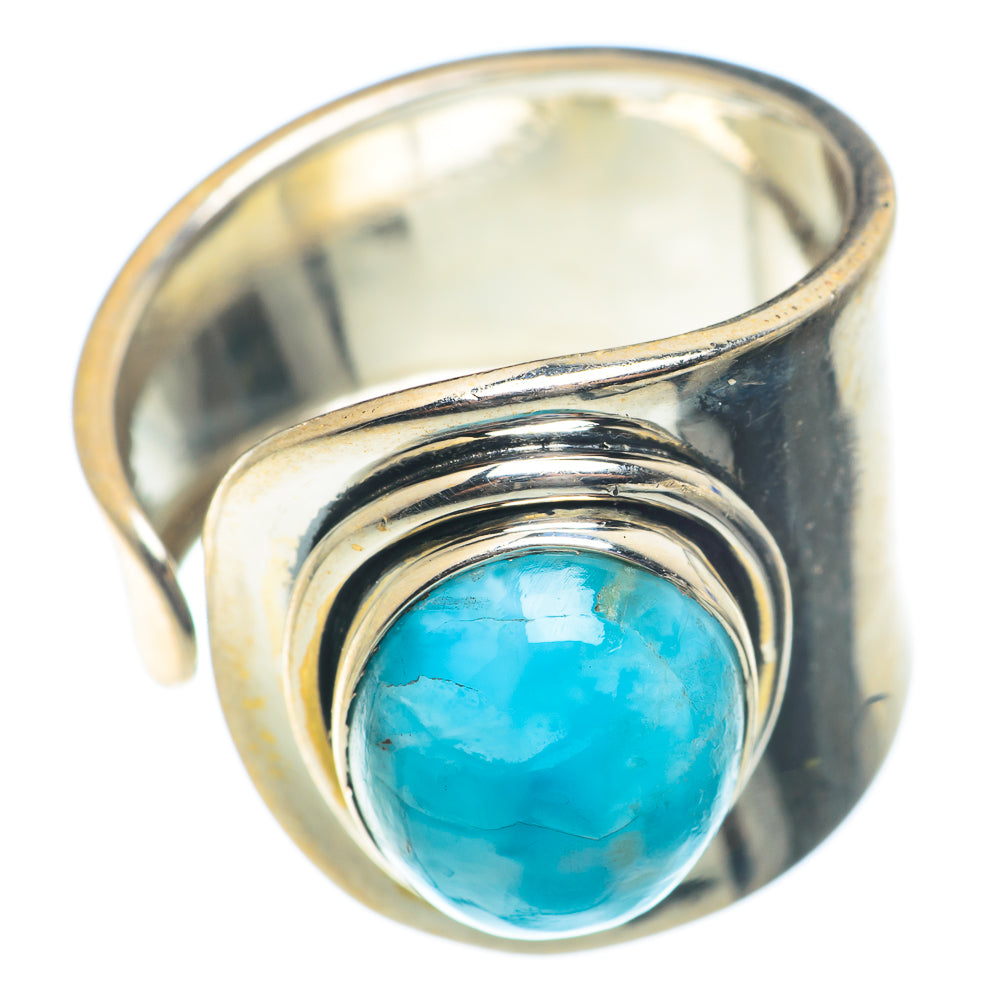 Larimar Rings handcrafted by Anasilvercos - RING73982