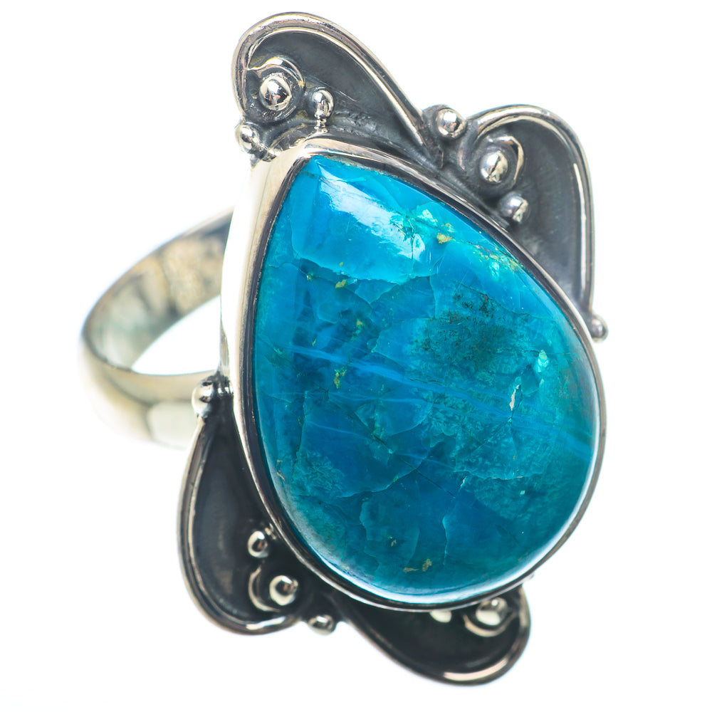 Chrysocolla Rings handcrafted by Anasilvercos - RING73984