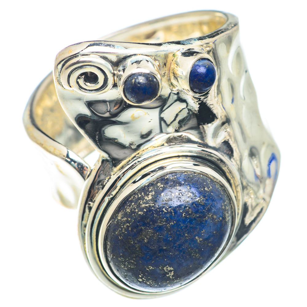 Lapis Lazuli Rings handcrafted by Anasilvercos - RING73985