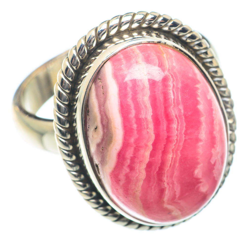 Rhodochrosite Rings handcrafted by Anasilvercos - RING73998