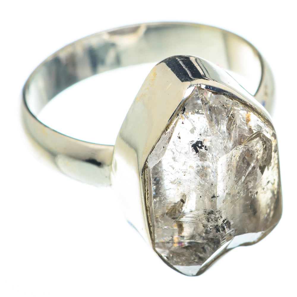 Herkimer Diamond Rings handcrafted by Anasilvercos - RING74006