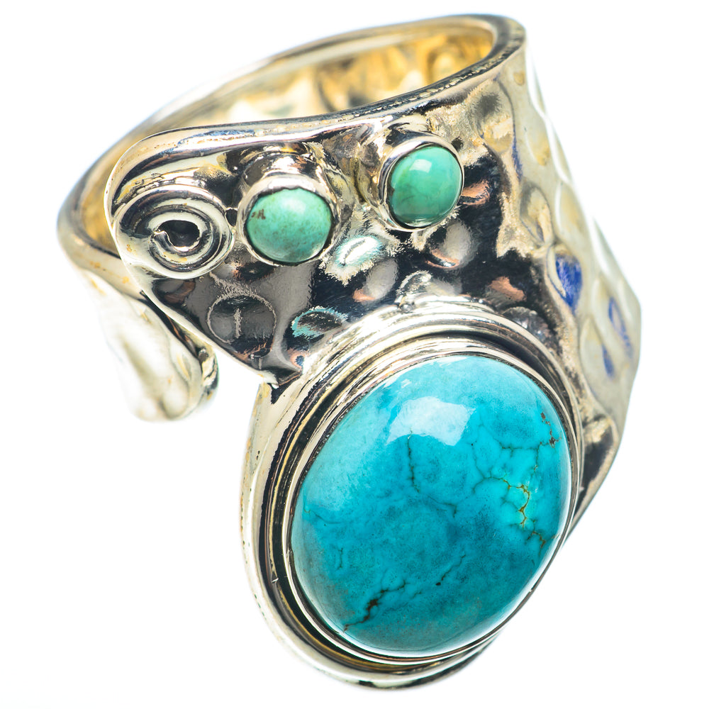 Larimar Rings handcrafted by Anasilvercos - RING74019
