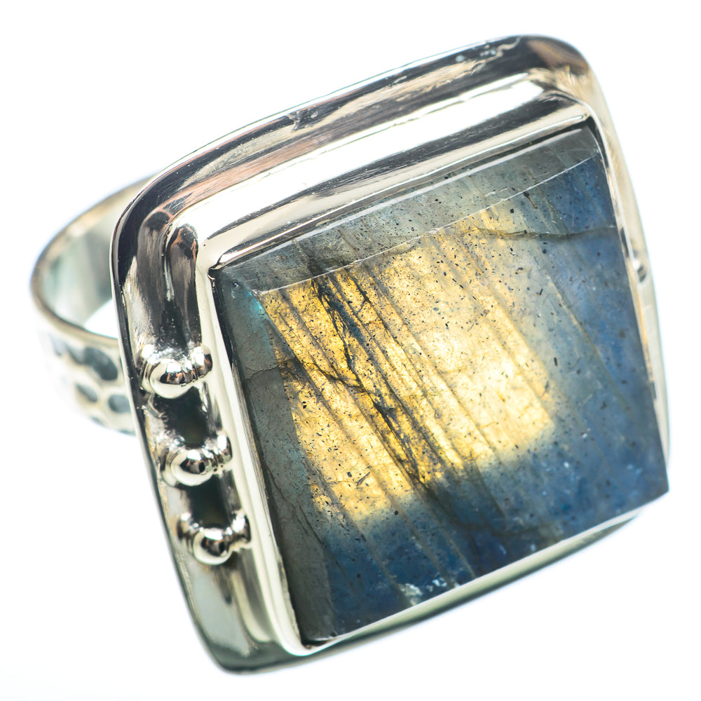 Labradorite Rings handcrafted by Anasilvercos - RING74032