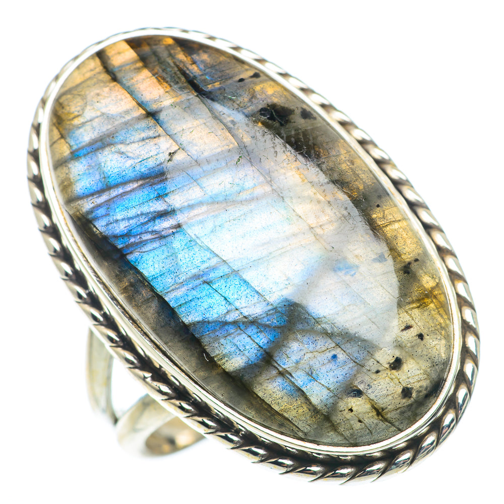 Labradorite Rings handcrafted by Anasilvercos - RING74060