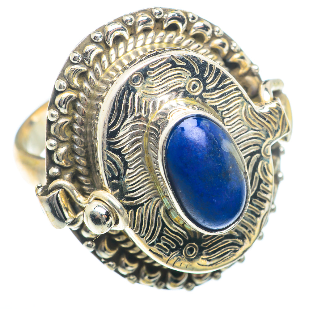 Lapis Lazuli Rings handcrafted by Anasilvercos - RING74061