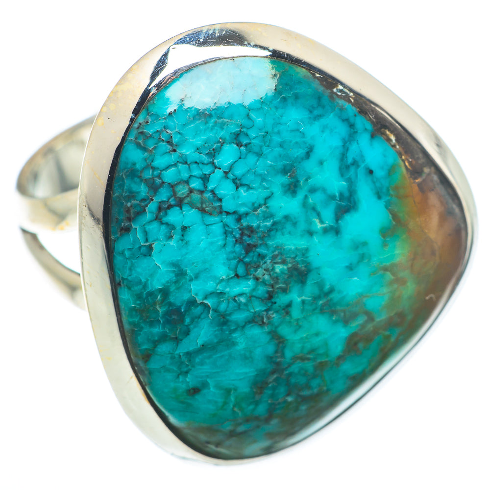 Arizona Turquoise Rings handcrafted by Anasilvercos - RING74067