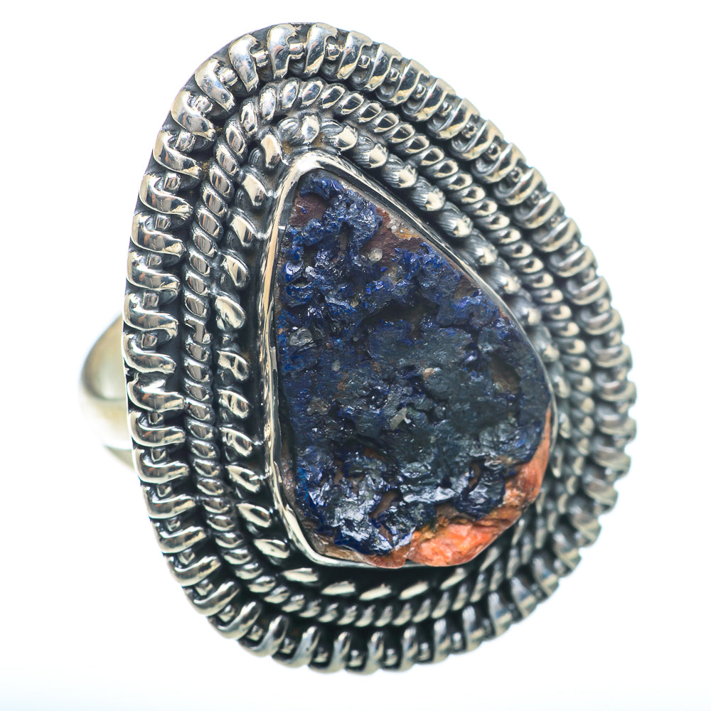 Azurite Rings handcrafted by Anasilvercos - RING74089 - Photo 2