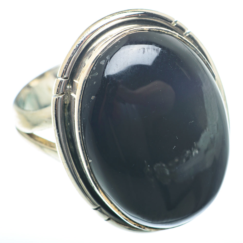 Black Onyx Rings handcrafted by Anasilvercos - RING74091