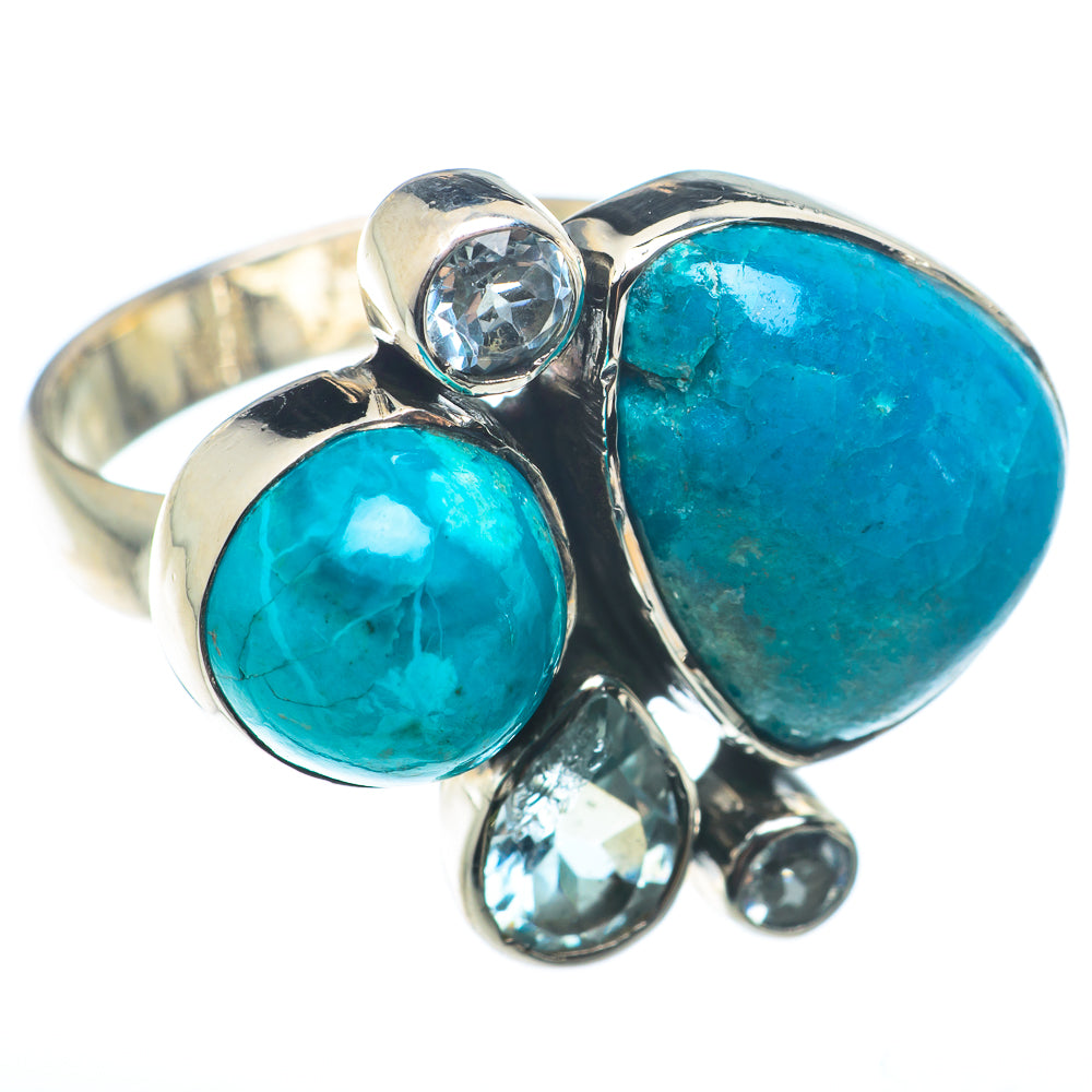 Chrysocolla Rings handcrafted by Anasilvercos - RING74104