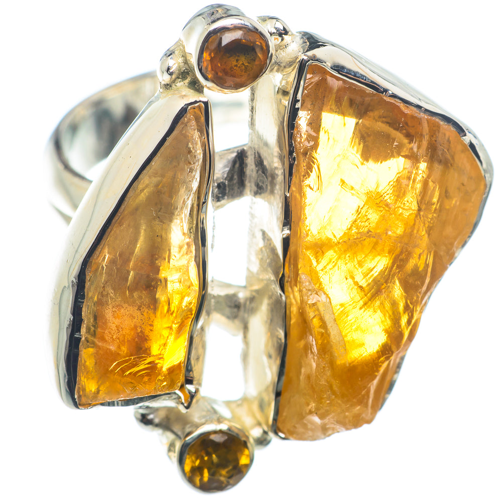 Citrine Rings handcrafted by Anasilvercos - RING74117