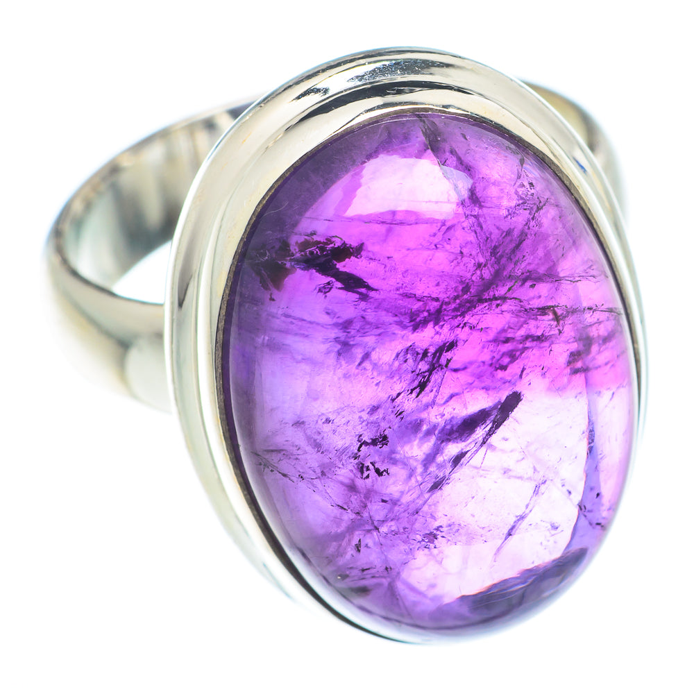 Amethyst Rings handcrafted by Anasilvercos - RING74122