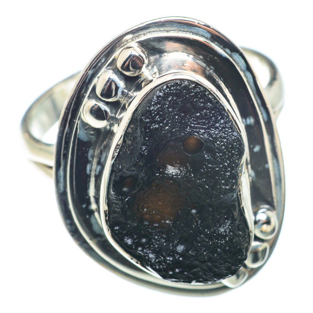 Tektite Rings handcrafted by Anasilvercos - RING74128