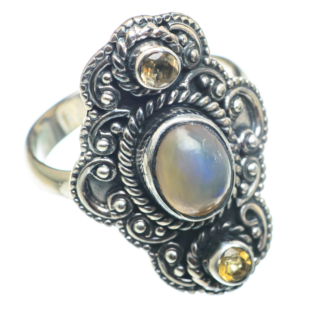 Ethiopian Opal Rings handcrafted by Anasilvercos - RING74134