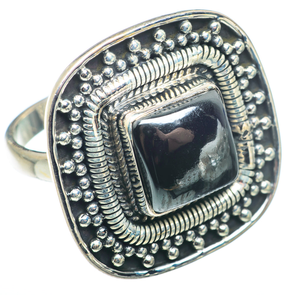 Hematite Rings handcrafted by Anasilvercos - RING74136