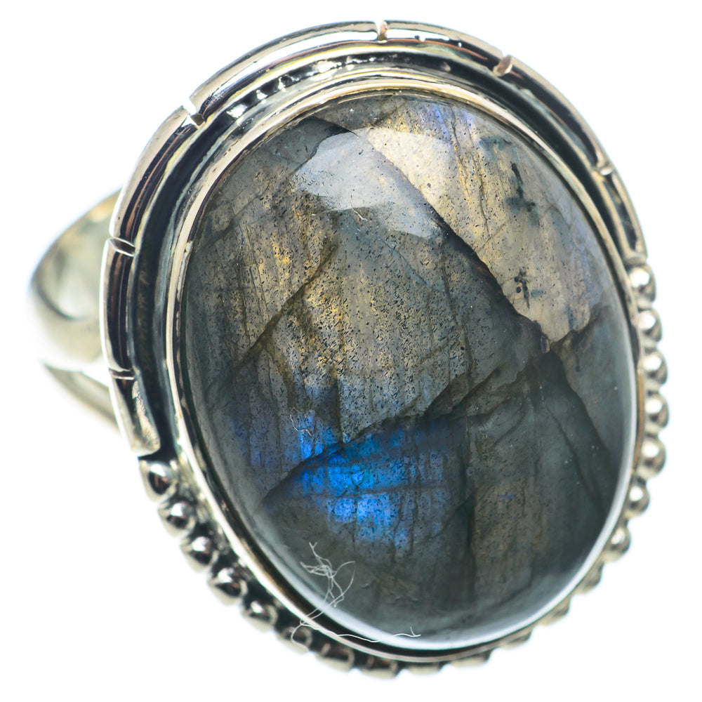Labradorite Rings handcrafted by Anasilvercos - RING74141
