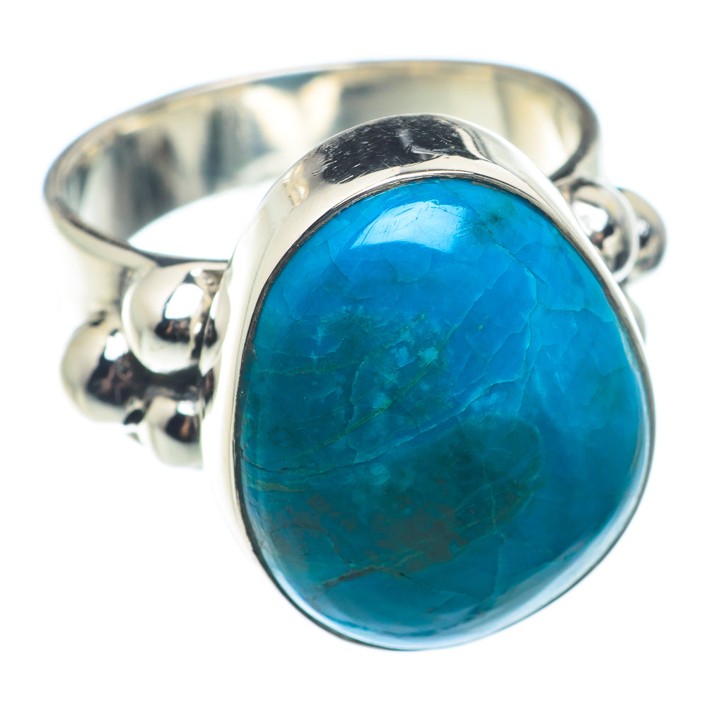Chrysocolla Rings handcrafted by Anasilvercos - RING74143