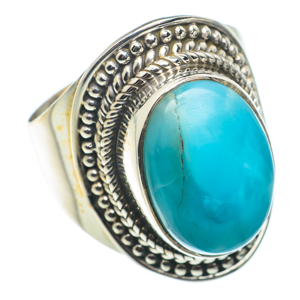 Chrysocolla Rings handcrafted by Anasilvercos - RING74146