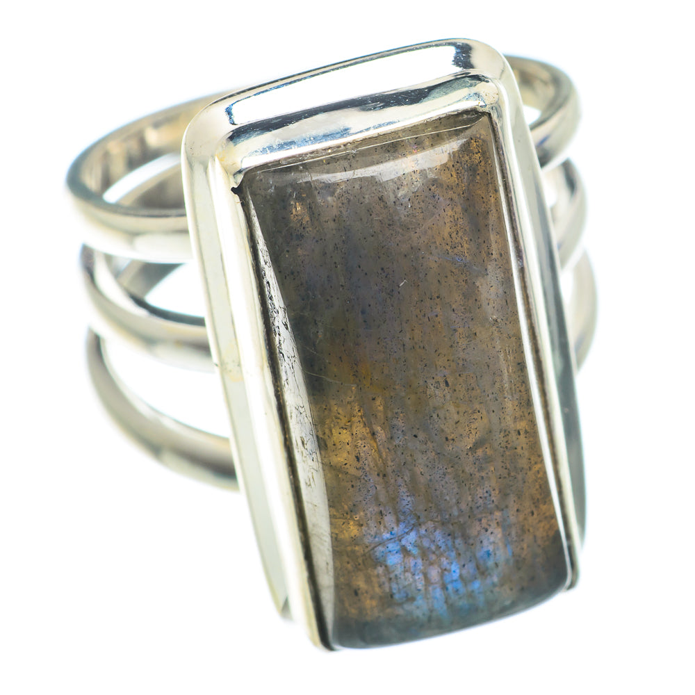 Labradorite Rings handcrafted by Anasilvercos - RING74147