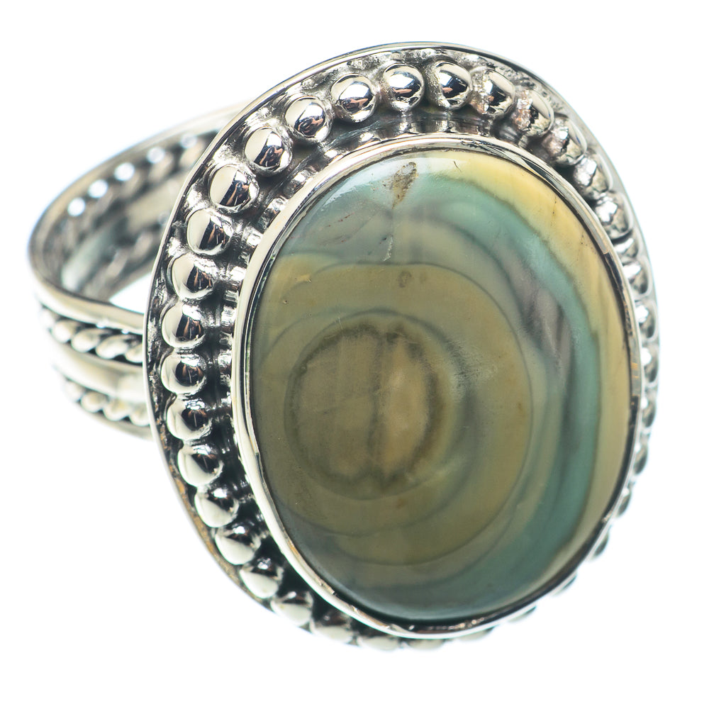 Willow Creek Jasper Rings handcrafted by Anasilvercos - RING74152