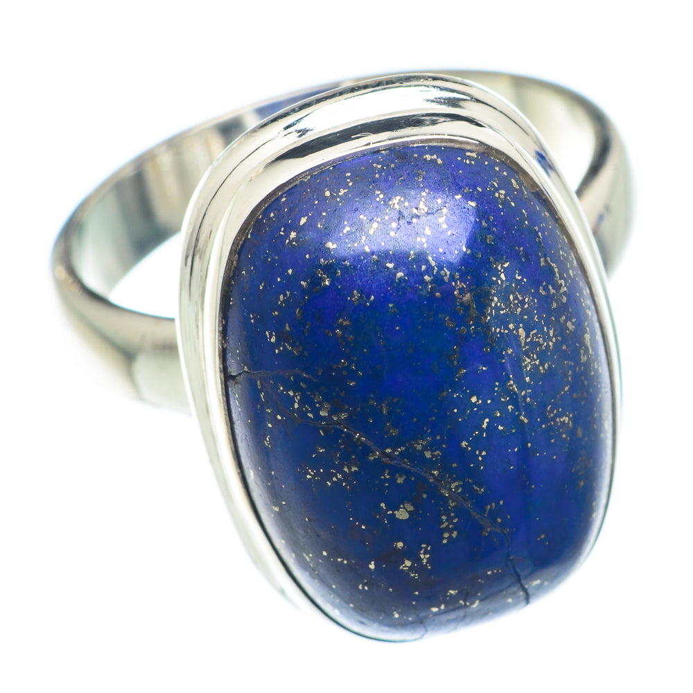 Lapis Lazuli Rings handcrafted by Anasilvercos - RING74188