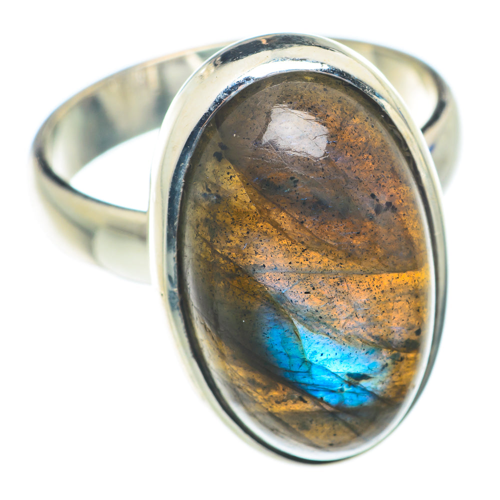 Labradorite Rings handcrafted by Anasilvercos - RING74190