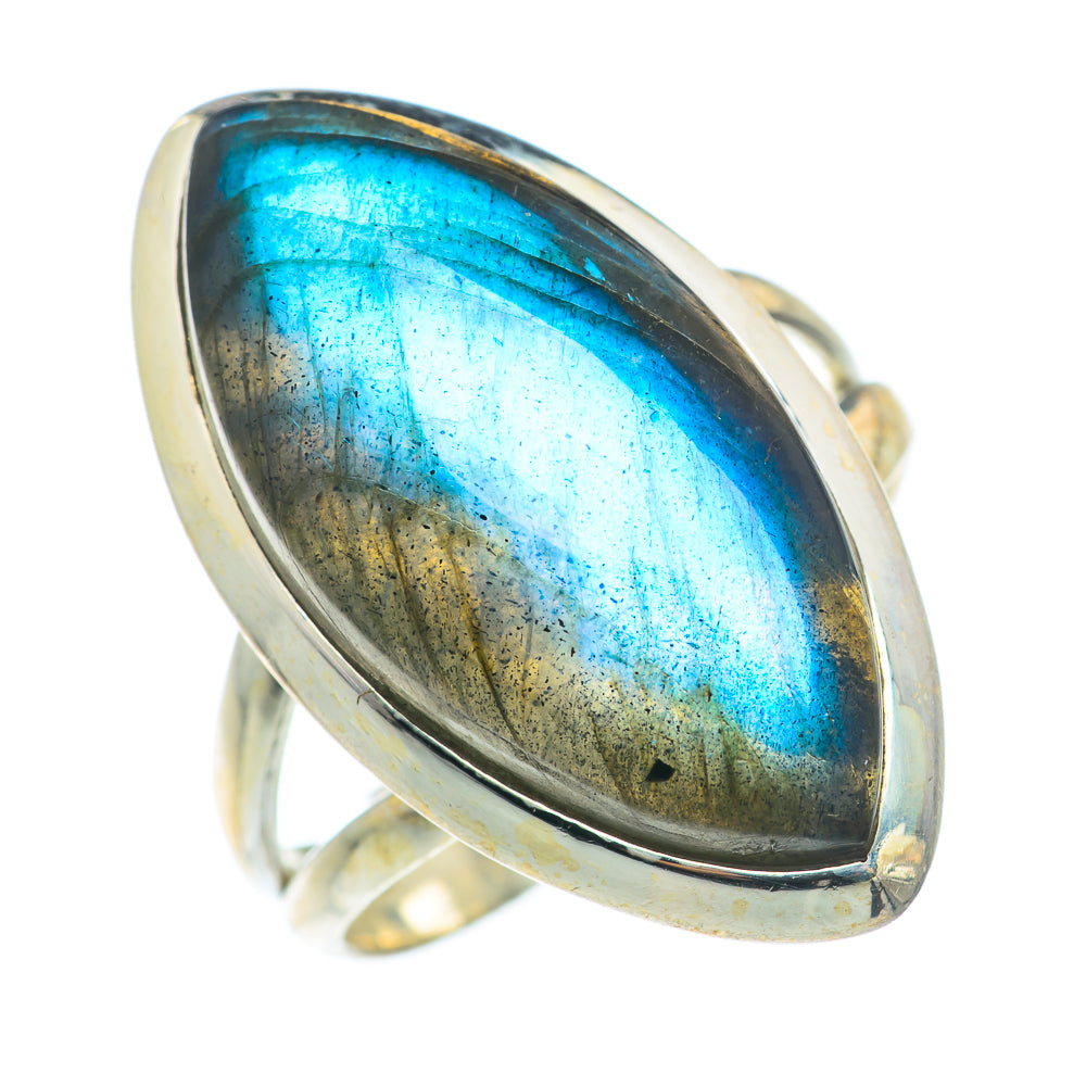 Labradorite Rings handcrafted by Anasilvercos - RING74192