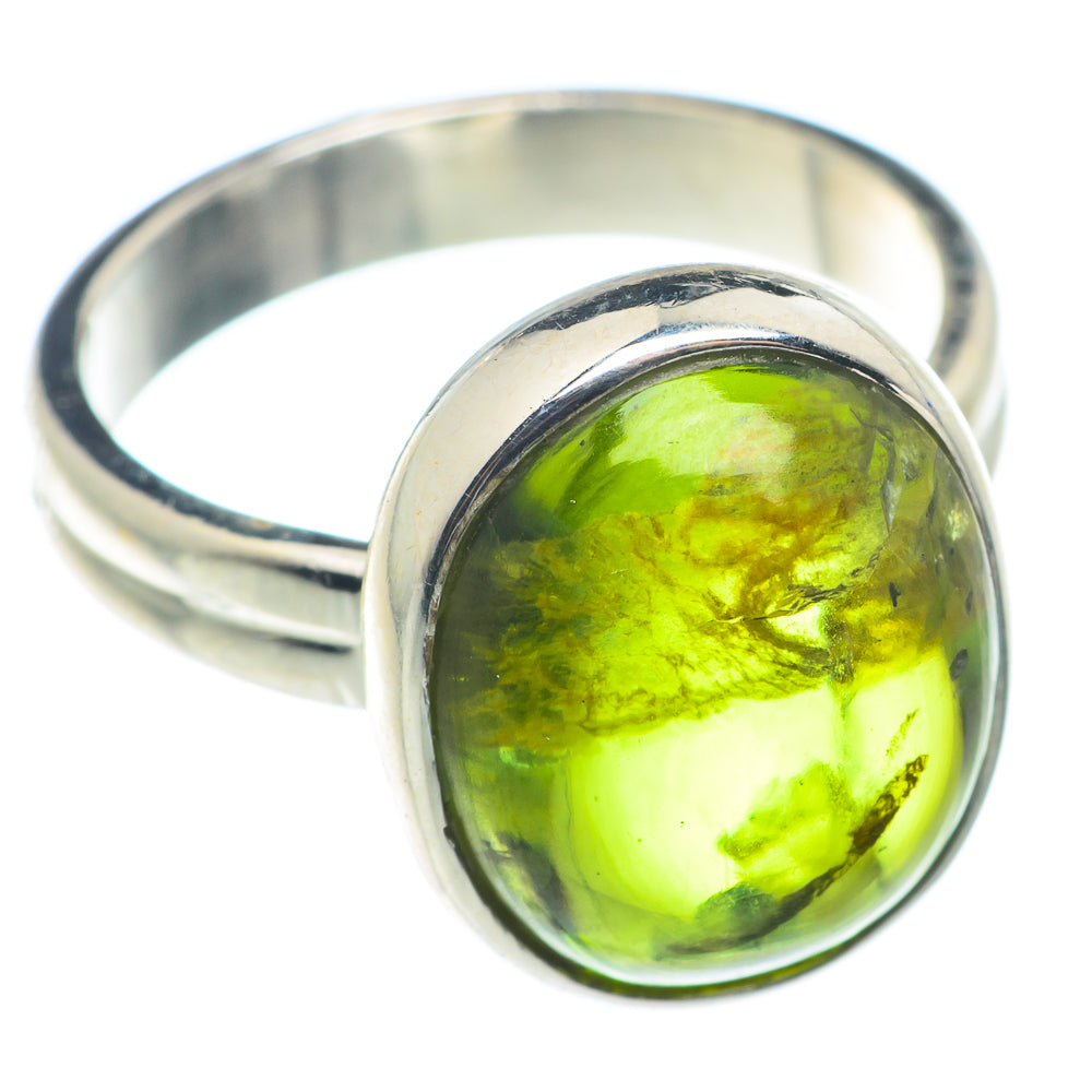 Peridot Rings handcrafted by Anasilvercos - RING74193