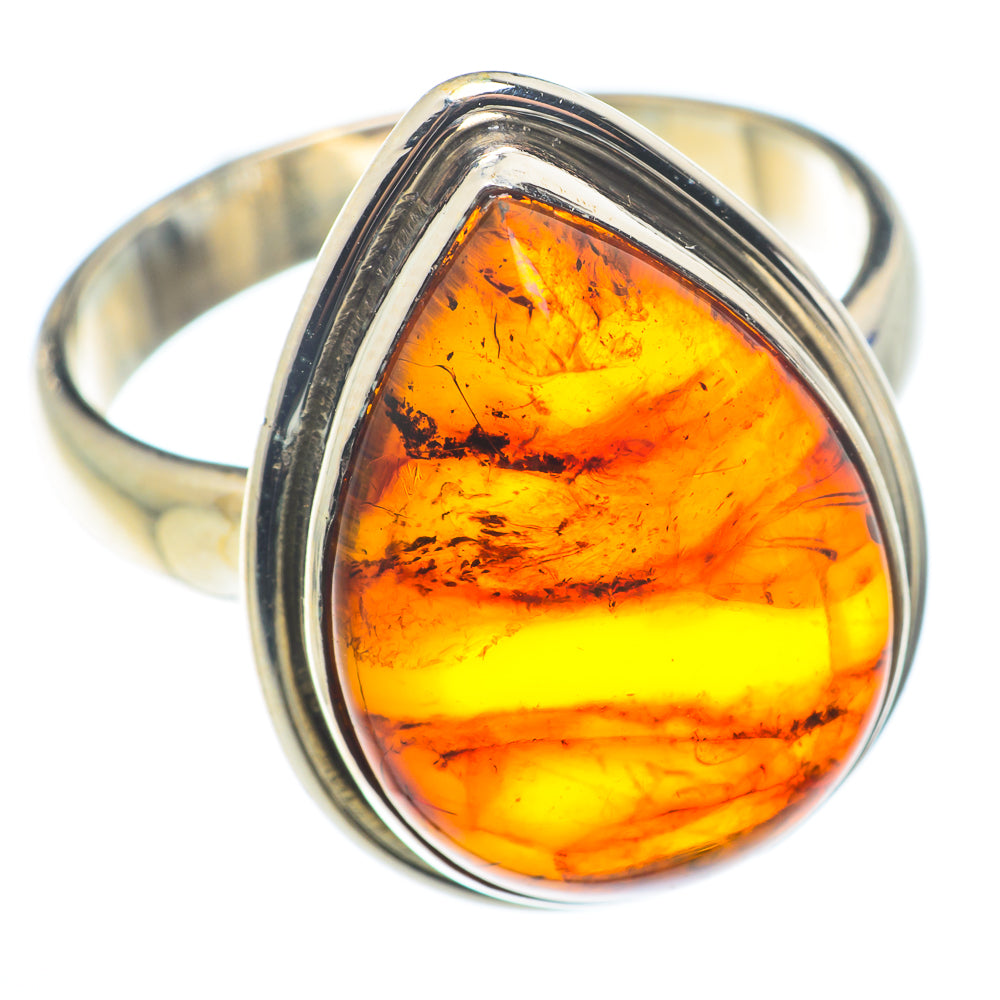 Baltic Amber Rings handcrafted by Anasilvercos - RING74202