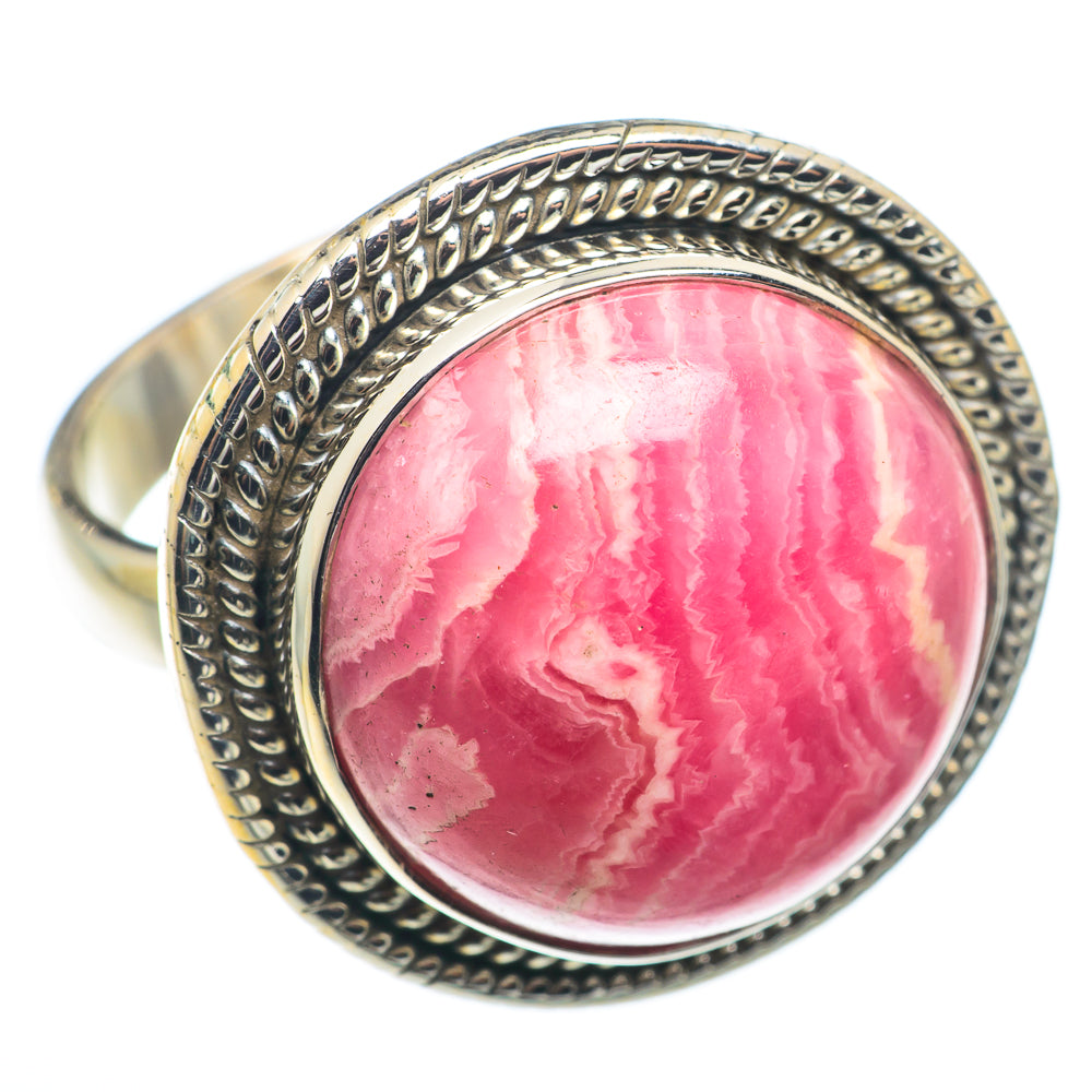 Rhodochrosite Rings handcrafted by Anasilvercos - RING74203